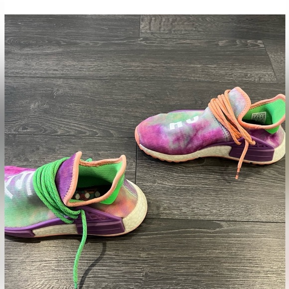 Adidas PW Hu Holi NMD MC sneakers. Multi color mulitcolor tie dye size 6 us - Picture 3 of 9